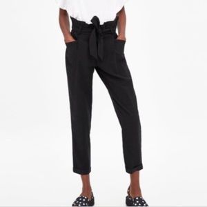 ZARA PAPERBAG DRESS PANTS